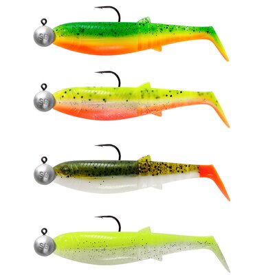 Savage Gear Cannibal Shad Mix Pack 4+4pc